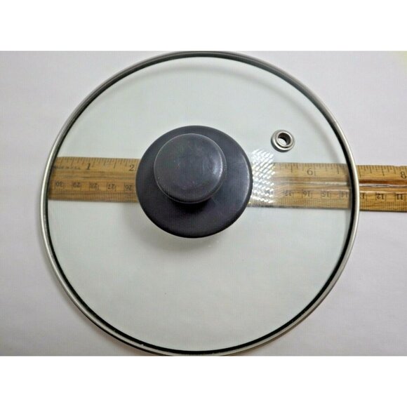 glass Sauce Lid 7 inch Cookware Pan Cover Vented Top - Picture 4 of 4